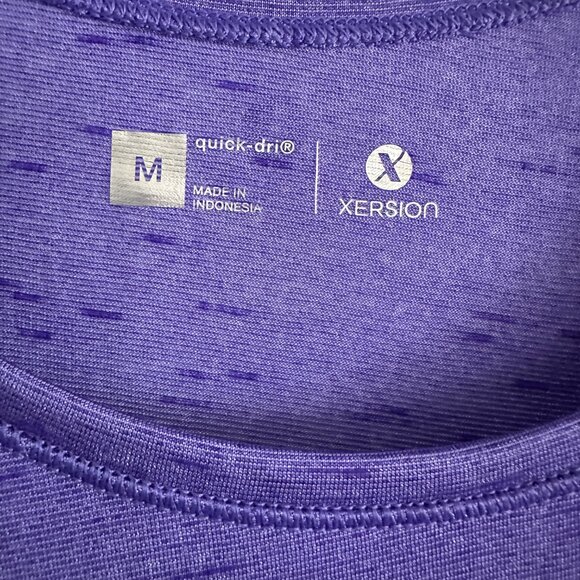 Xersion Quick Dri Purple Tank Top NWT - Picture 3 of 5